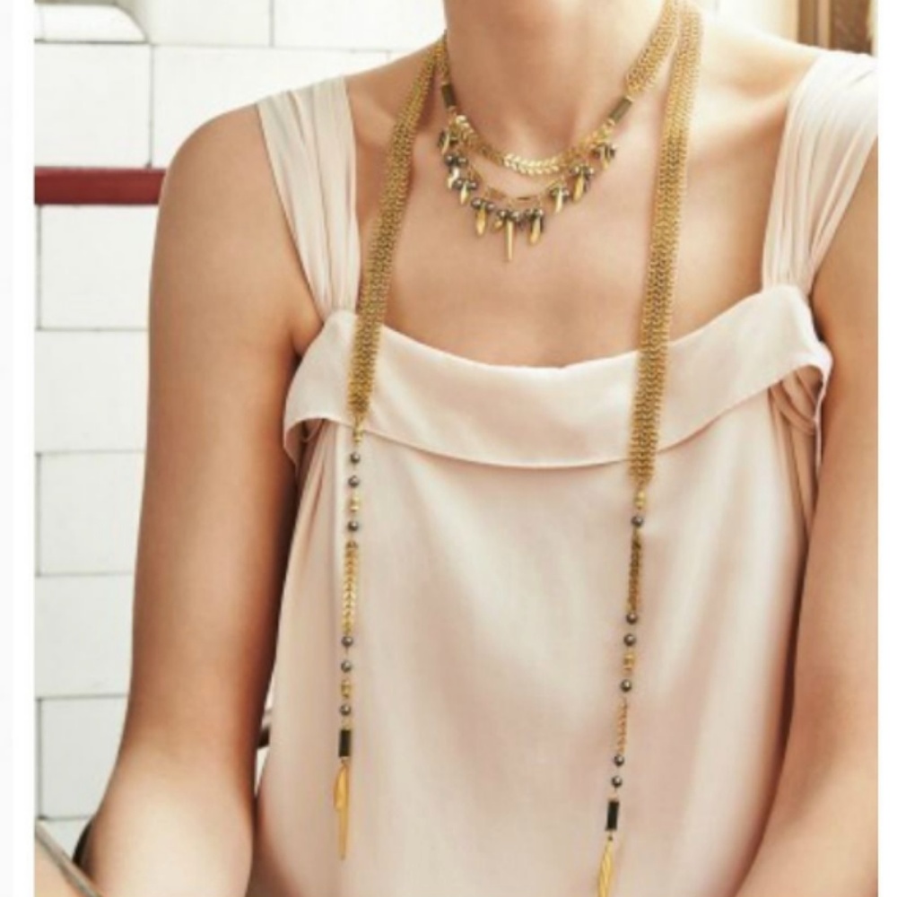 Stella & Dot Laurel Lariat Necklace